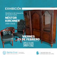Conmemoran el natalicio de Néstor Kirchner con una invaluable muestra