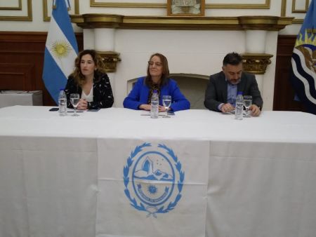 Alicia participó de la presentación de resultados de la evaluación ambiental en Río Gallegos
