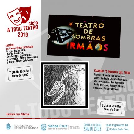 El Grupo Teatro Lata brindará dos funciones  en el ciclo “A Todo Teatro”