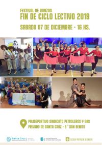 La Escuela Provincial de Danzas cierra su ciclo lectivo sobre el escenario con un “Festival de Danzas”