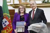 Alicia recibió al embajador de la República Portuguesa en Casa de Gobierno