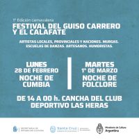 Comienza la Primera Edición del Festival del Guiso Carrero y El Calafate
