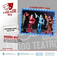 El espectáculo musical “Mamma Mía!” se presentará en el ciclo “A todo teatro”