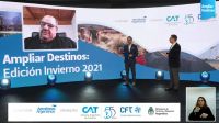 Invierno 2021: La oferta turística de Santa Cruz se lució en el ciclo “Ampliar Destinos”