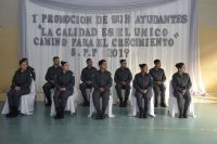 Entrega de certificados a egresados del Servicio Penitenciario de la provincia