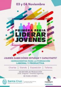 Se realizará la 1° Feria “Liderar Jóvenes” en Caleta Olivia