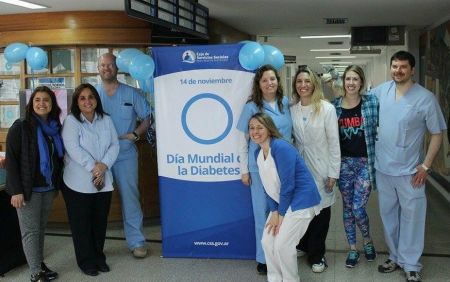 Exitosa jornada de concientización por del Día Mundial de la Diabetes