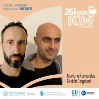 Cingolani y Fernández presentarán su libro más reciente en la Feria Provincial del Libro de Santa Cruz-Edición Virtual