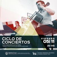 Continúa el Ciclo de Conciertos de la Escuela Provincial de Música Re Si