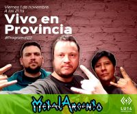 La banda “Metal Argento” se presenta en Vivo en Provincia