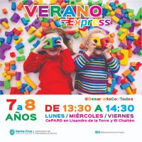 “Verano Express”: Una propuesta para lxs niñxs de Río Gallegos