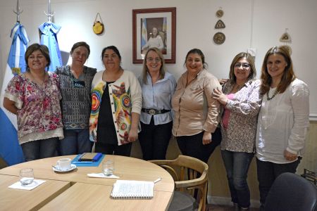 Alicia se reunió con el Consejo Profesional de Graduados en Trabajo Social de Santa Cruz