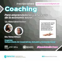 Invitan a participar de Jornada de Coaching para Emprendedorxs
