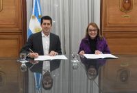 El Gobierno de Santa Cruz firmó convenio para la construcción del nuevo Acueducto Río Gallegos