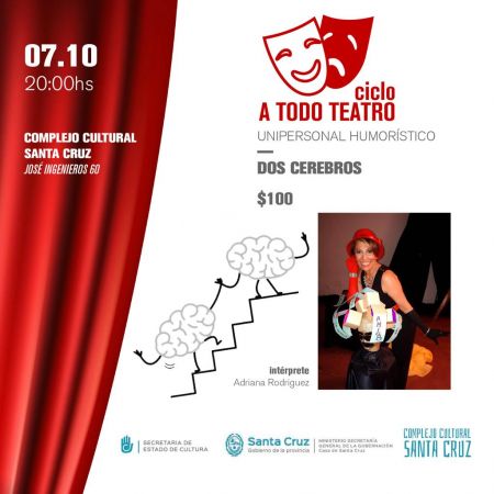 Adriana Rodríguez realizará una nueva presentación en el ciclo “A Todo Teatro”