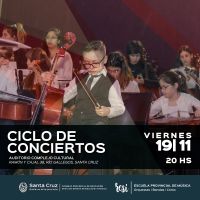Invitan a una nueva presentación del Ciclo de Conciertos de la Escuela Provincial de Música ReSi