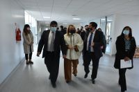 Autoridades Provinciales visitaron la ampliación modular del hospital de Gobernador Gregores