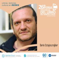 Dario Sztajnszrajber es una de las figuras nacionales confirmadas para la 26ᵃ Feria Provincial del Libro de Santa Cruz-Edición virtual