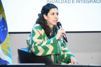 Agostina Mora, ministra de la Igualdad e Integración. 