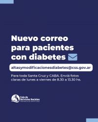 La Caja de Servicios acompaña a más de 7 mil afiliados con diabetes y suma nuevos medios de comunicación