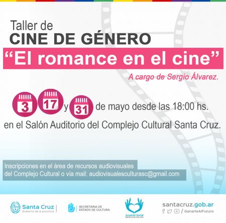 Convocatoria abierta para el Taller de Cine de Género “El romance en el cine”