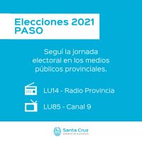Canal 9 Santa Cruz y Lu 14 Radio Provincia retransmiten la jornada electoral
