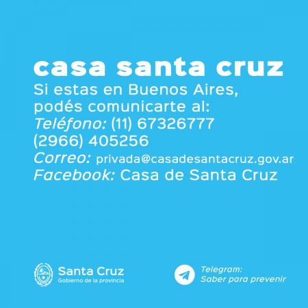 Casa Santa Cruz refuerza líneas para residentes que se encuentran en CABA