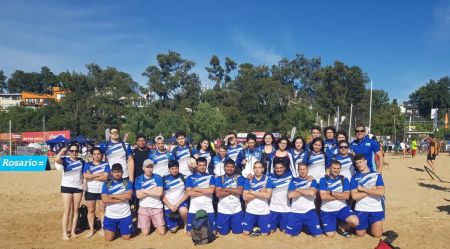 Santa Cruz comenzó el primer día de competencia de los Juegos de Playa 2018