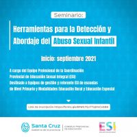 Educación abre inscripción al Seminario para la detección y abordaje del Abuso Sexual Infantil
