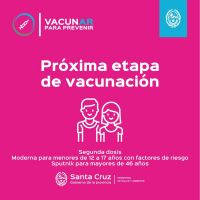 Vacunar para prevenir: Se darán turnos para la aplicación de primeras y segundas dosis