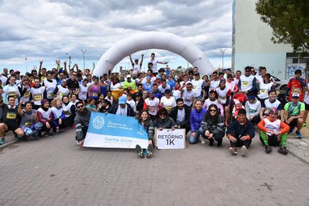 Más de 200 personas participaron de la segunda maratón Santa Cruz saludable