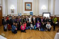 8M: Las mujeres santacruceñas como protagonistas se convocaron el Casa de Gobierno